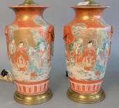PAIR OF JAPANESE PORCELAIN KUT