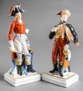 PAIR OF JAPANESE PORCELAIN NAP