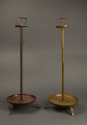 PAIR OF JAPANESE PRICKET STICK