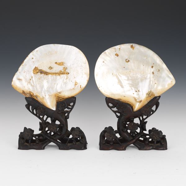 PAIR OF JAPANESE TABLE SCREENS,