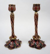 PAIR OF JAY STRONGWATER RED AR