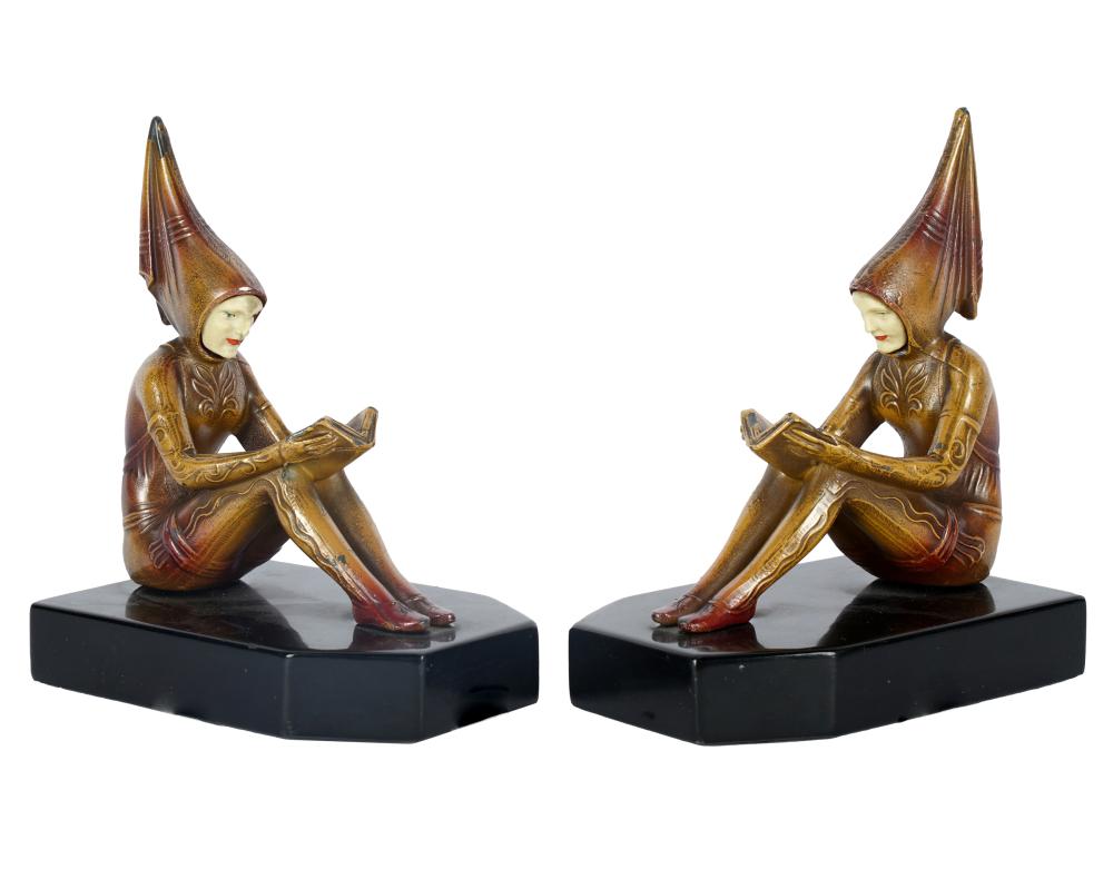 PAIR OF JB HIRSCH ART DECO