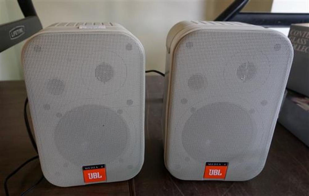 PAIR OF JBL MEDIA SHELF