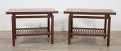 PAIR OF JENS RISOM STYLE MID C