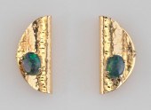 PAIR OF JEWELRY BY ETTA 14KT G
