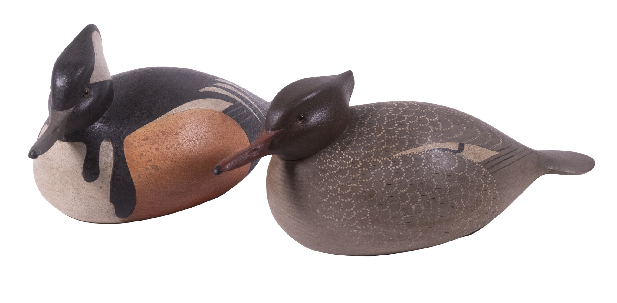 PAIR OF JIM KIEFER MERGANSER