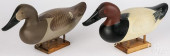 PAIR OF JIM PIERCE CARVED AND