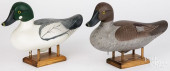 PAIR OF JIM PIERCE CARVED AND