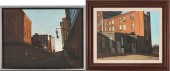 PAIR OF JOE PARROTT OIL ON BOA