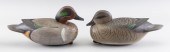 PAIR OF JOHN HOLLOWAY GREEN-WI