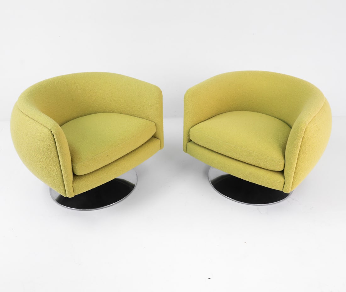 PAIR OF JOSEPH D'URSO KNOLL
