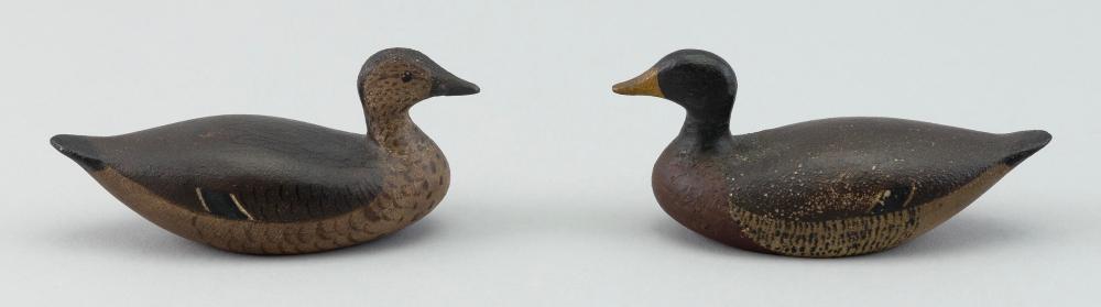 PAIR OF JOSEPH W. LINCOLN MINIATURE