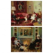 PAIR OF JULES RENE HERVE INTER