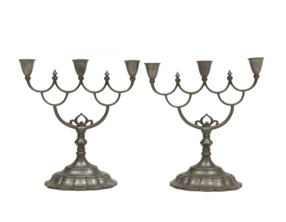 PAIR OF JUST ANDERSEN "DISKO" METAL