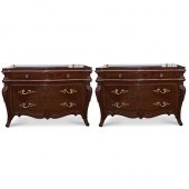 PAIR OF "KARGES" GEORGIAN CHES