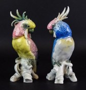 PAIR OF KARL ENS PORCELAIN COC