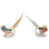 PAIR OF KARL ENS PORCELAIN PHE