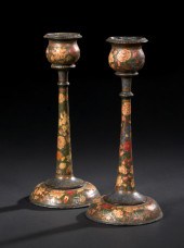 Pair of Kashmiri Elaborately F