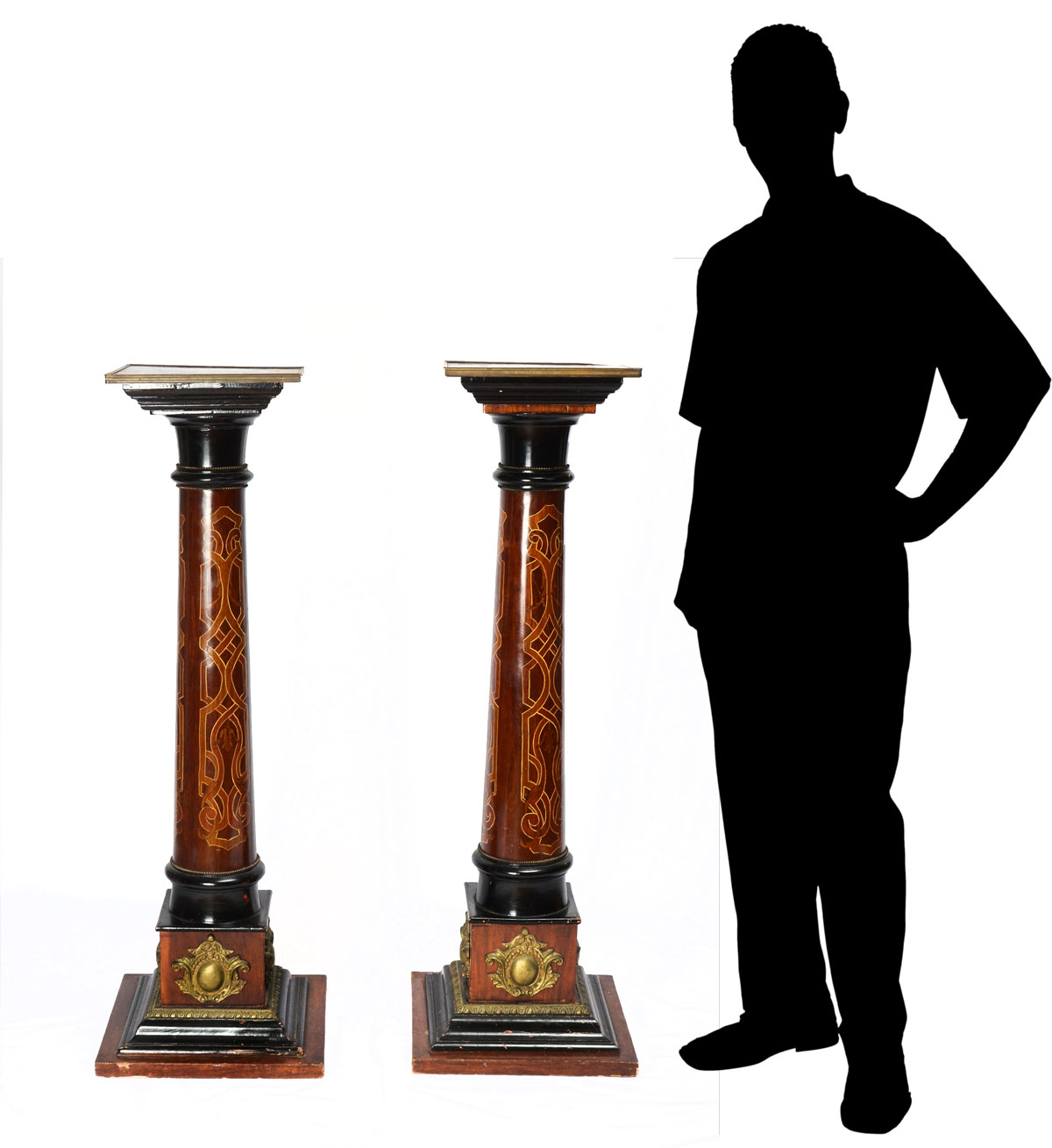 PAIR OF KILIAN? AESTHETIC INLAID