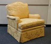 PAIR OF KINDEL UPHOLSTERED LOU