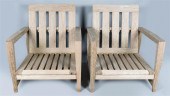 PAIR OF KINGSLEY BATE TEAK ARM