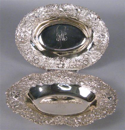 Pair of Kirk & Sons sterling silver