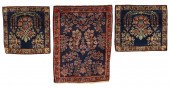 PAIR OF KIRMAN MATS AND A SARO