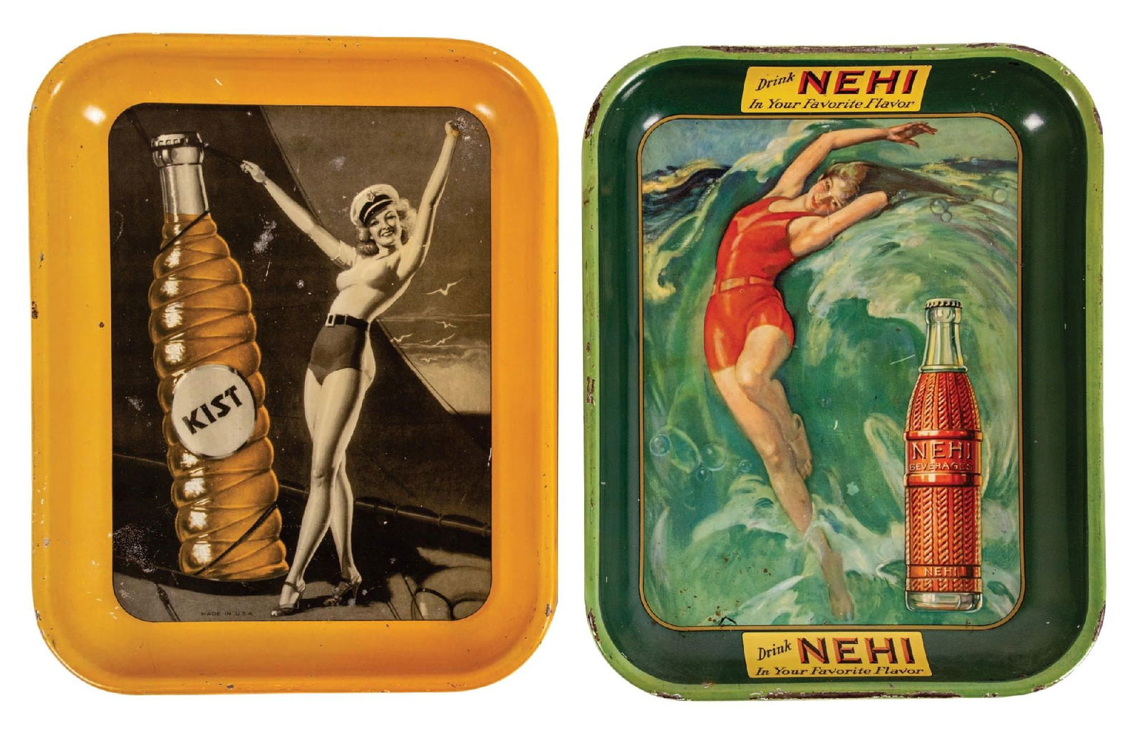PAIR OF KIST & DRINK NEHI SERVING