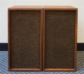 PAIR OF KLH SEVENTEEN WALNUT S