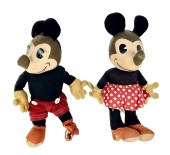 PAIR OF KNICKERBOCKER MICKEY A