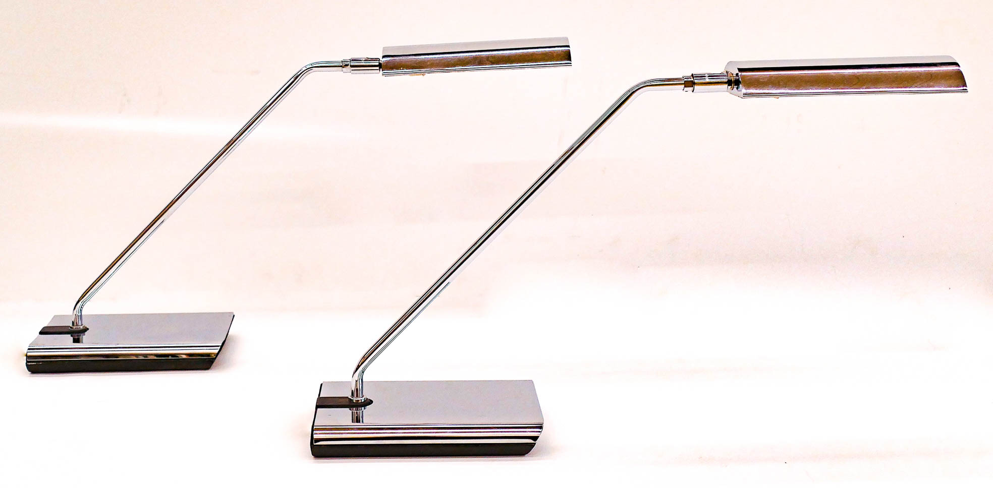 Pair of Koch & Lowy Chrome Desk