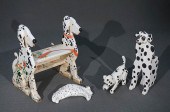 PAIR OF KOHN BLACK AND WHITE P