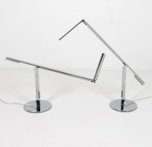 PAIR OF KONCEPT 'EQUO' CHROME