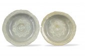 PAIR OF KOREAN SLIP INLAID CEL