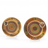 PAIR OF KORNILOV PORCELAIN HAN