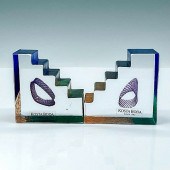PAIR OF KOSTA BODA MINI SCULPT