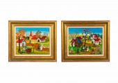 PAIR OF KOWALSKI EUROPEAN OIL