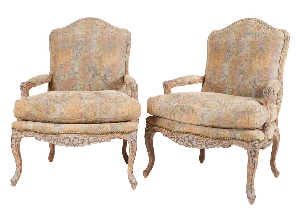 PAIR OF KREISS LOUIS XV-STYLE