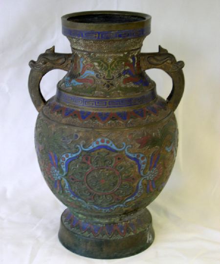 Pair of Kuang Hsu Chimera-Handled