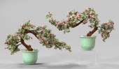 Pair of Kuang Hsu Miniature Fl