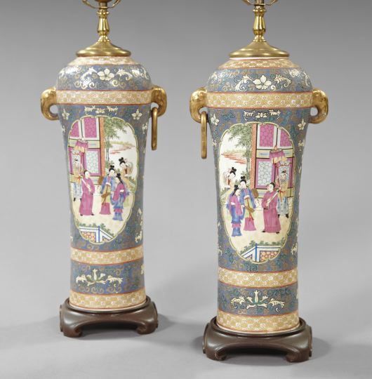 Pair of Kuang Hsu Porcelain