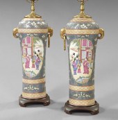 Pair of Kuang Hsu Porcelain Ri