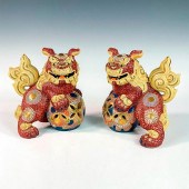 PAIR OF KUTANI JAPANESE CERAMI