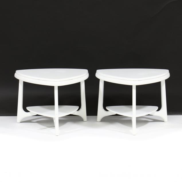 PAIR OF LACQUERED MID-CENTURY