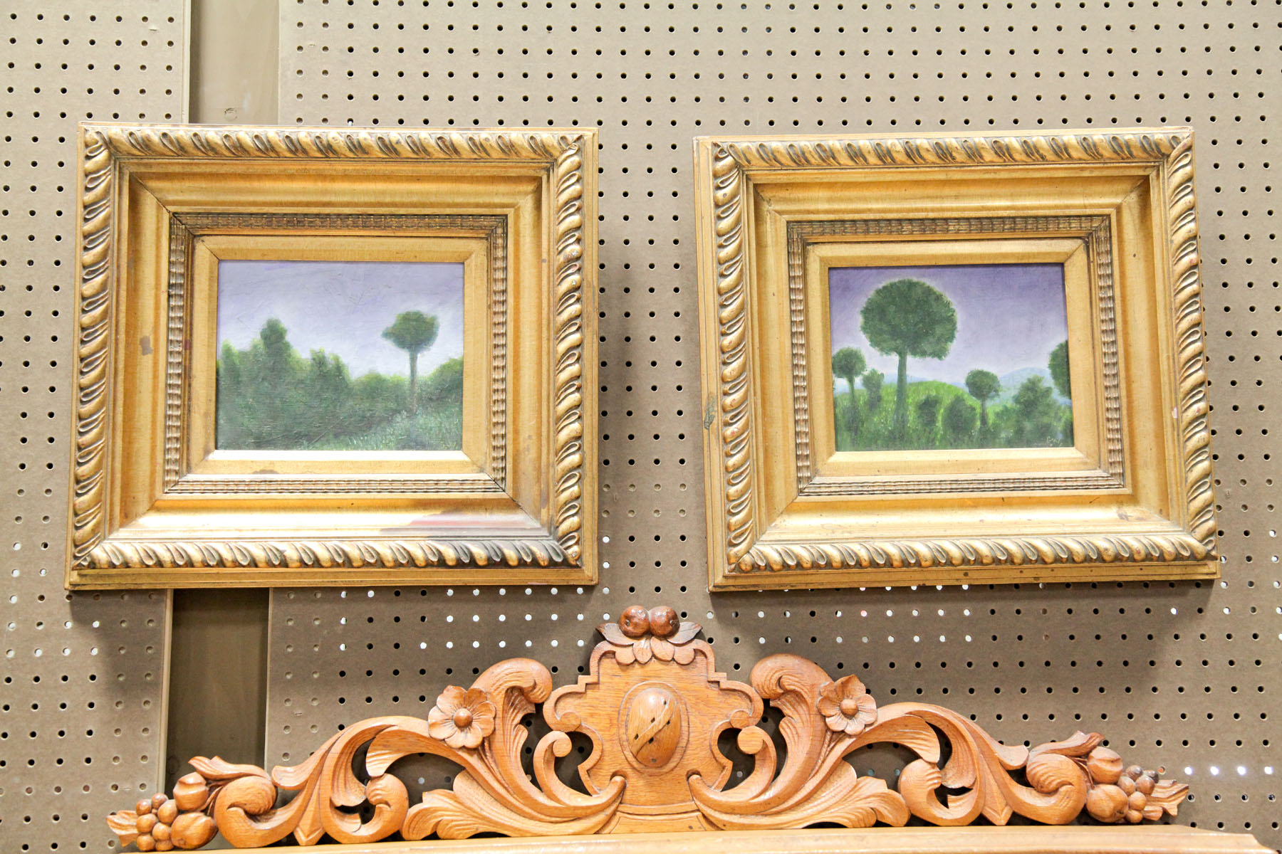PAIR OF LANDSCAPE PAINTINGS