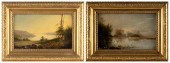 PAIR OF LANDSCAPE PAINTINGS OI