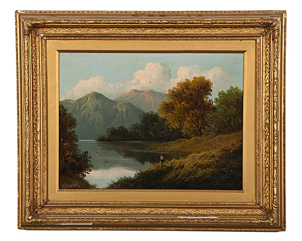 Pair of Landscapes by William
