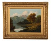 Pair of Landscapes by William