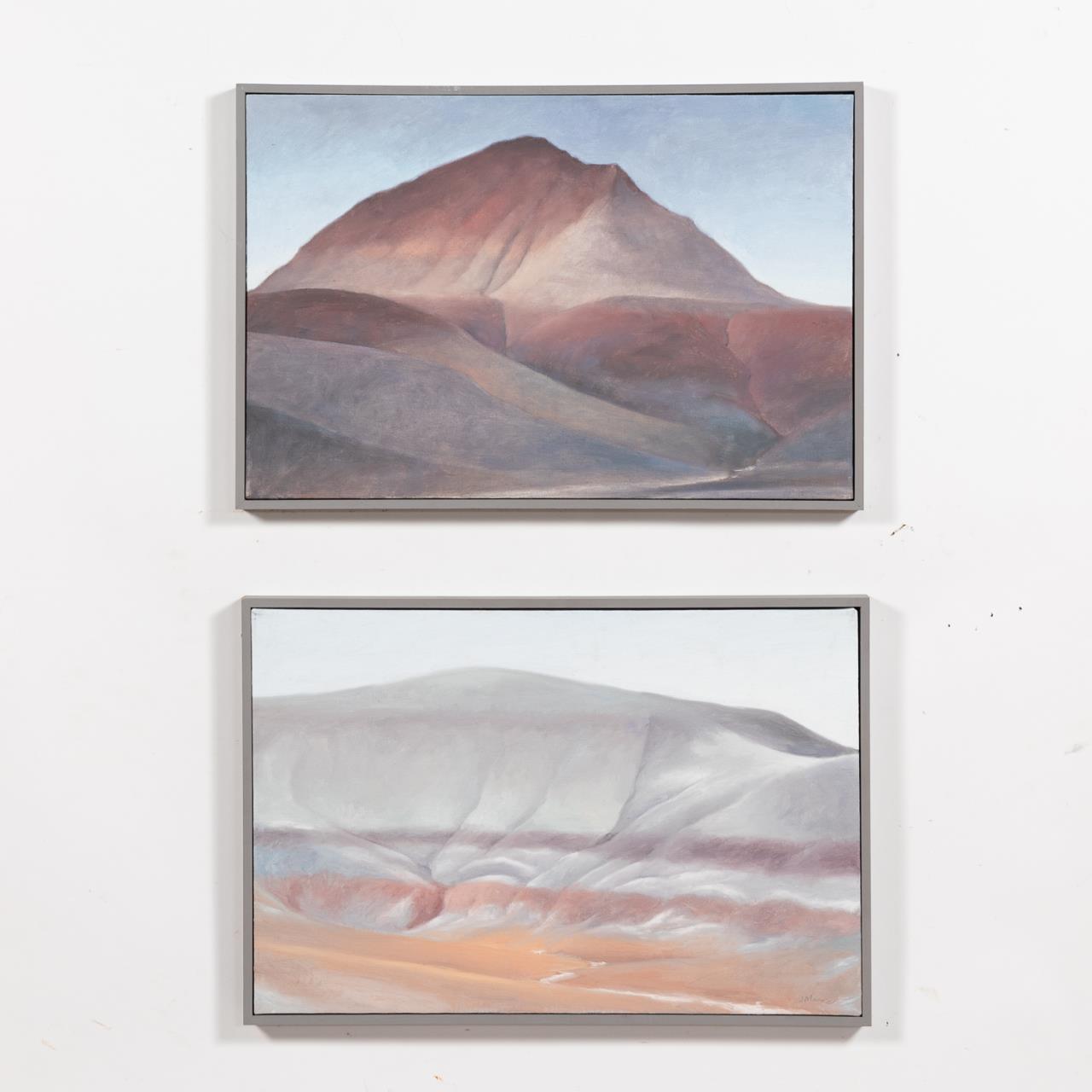 PAIR OF LANDSCAPES, JAMES MOORE,