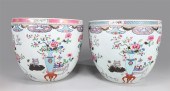 Pair of large and elaborate 19